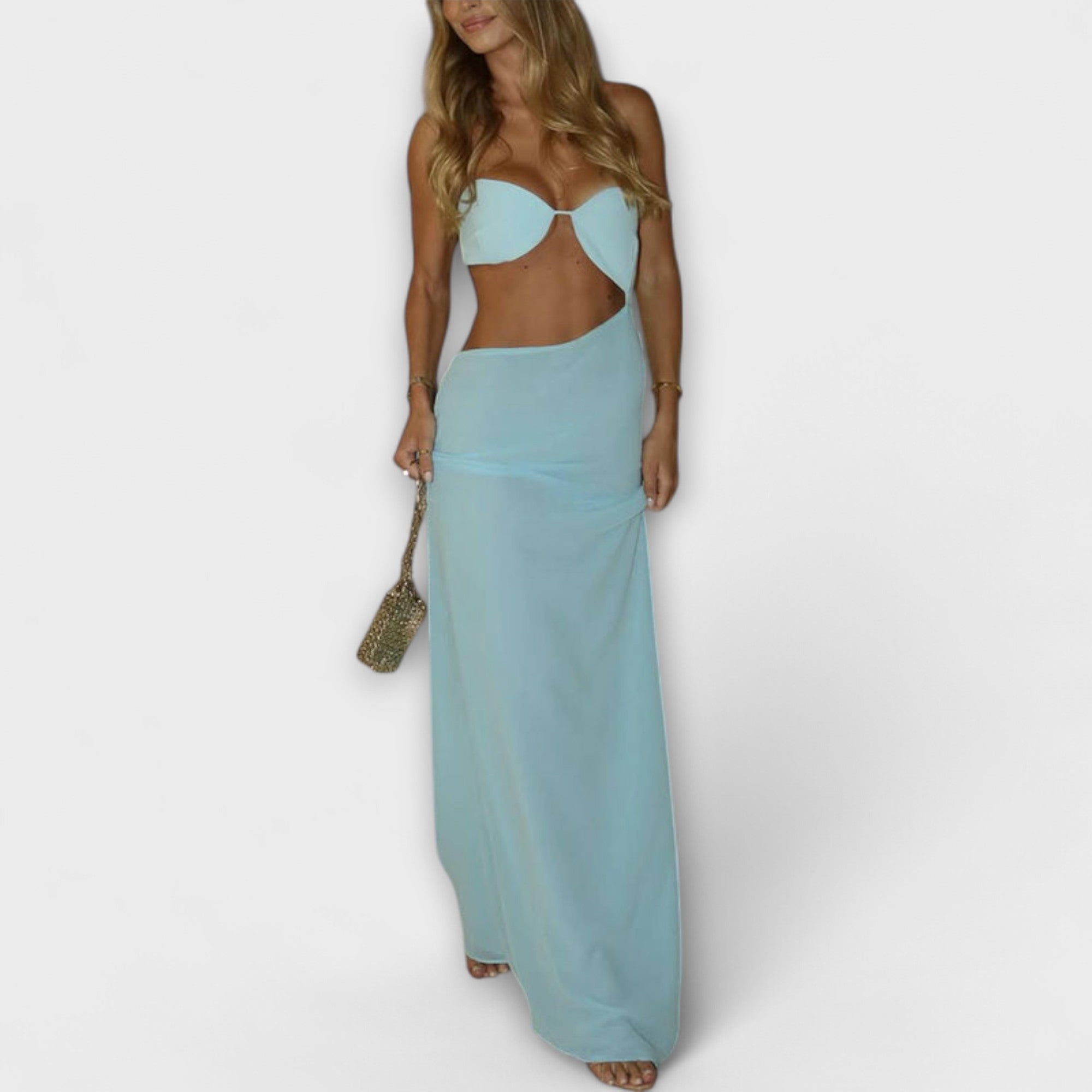 Isabella - Uwodzicielska suknia wieczorowa bez pleców