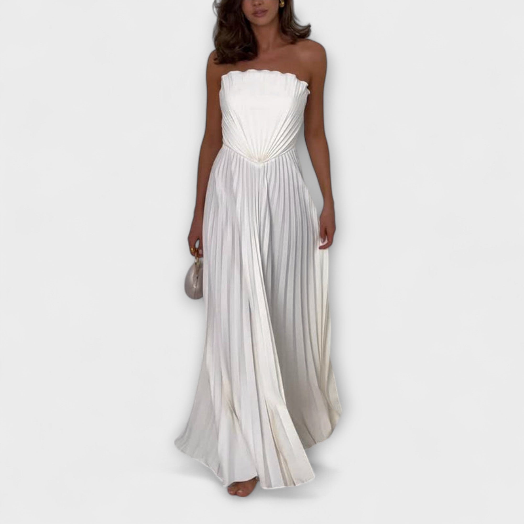 Athena - Elegancka plisowana sukienka