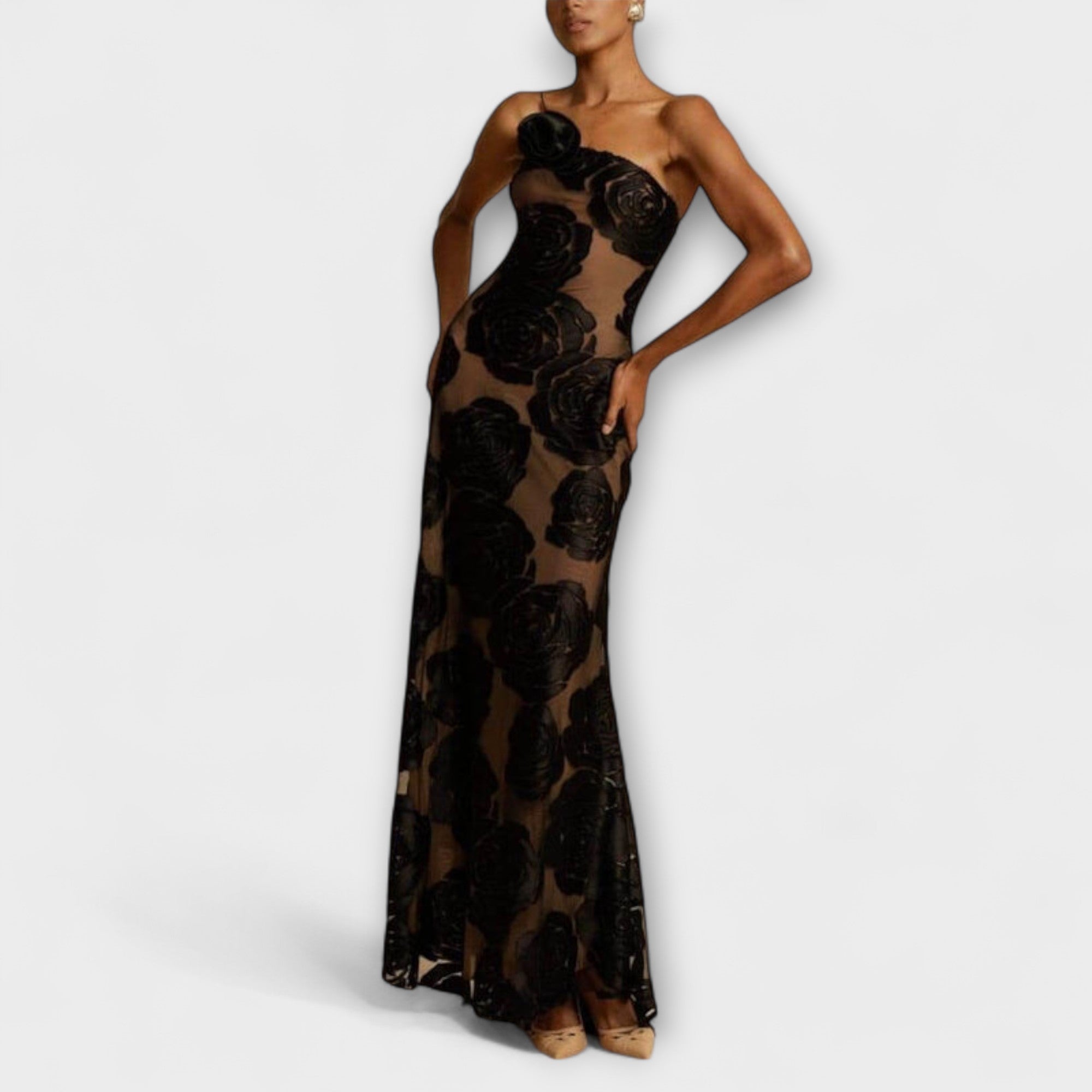 Sara - sukienka maxi w kwiaty