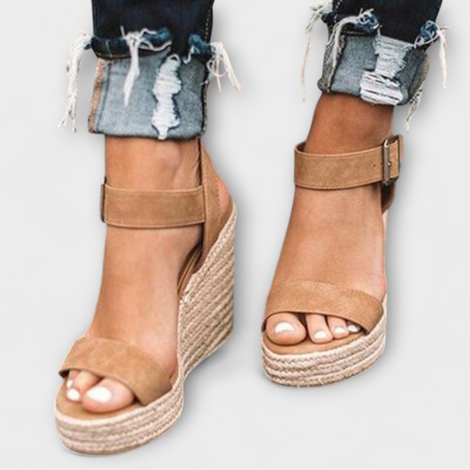 Elizabeth - Stylowe buty damskie z paskiem