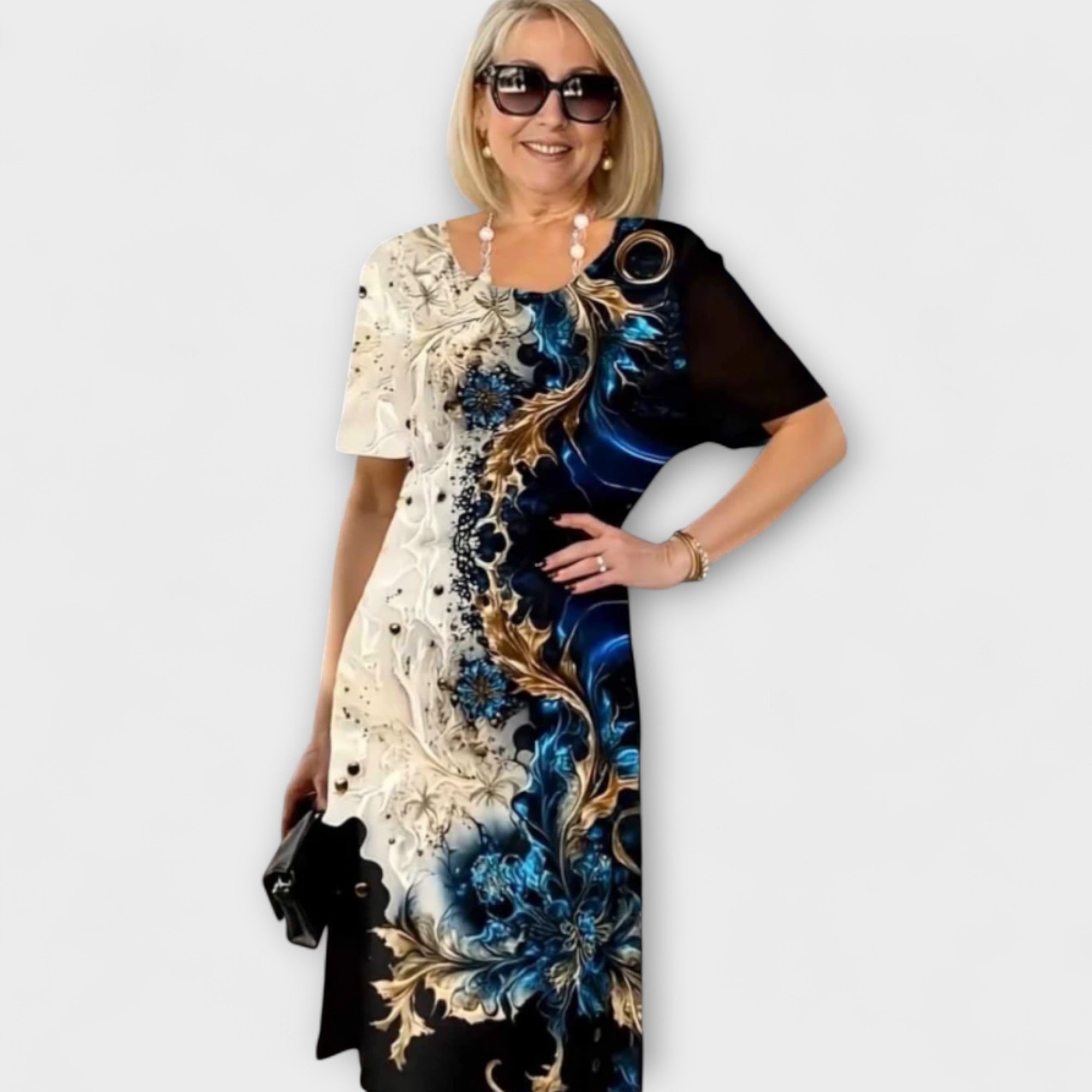 Barbara - letnia sukienka w kwiaty