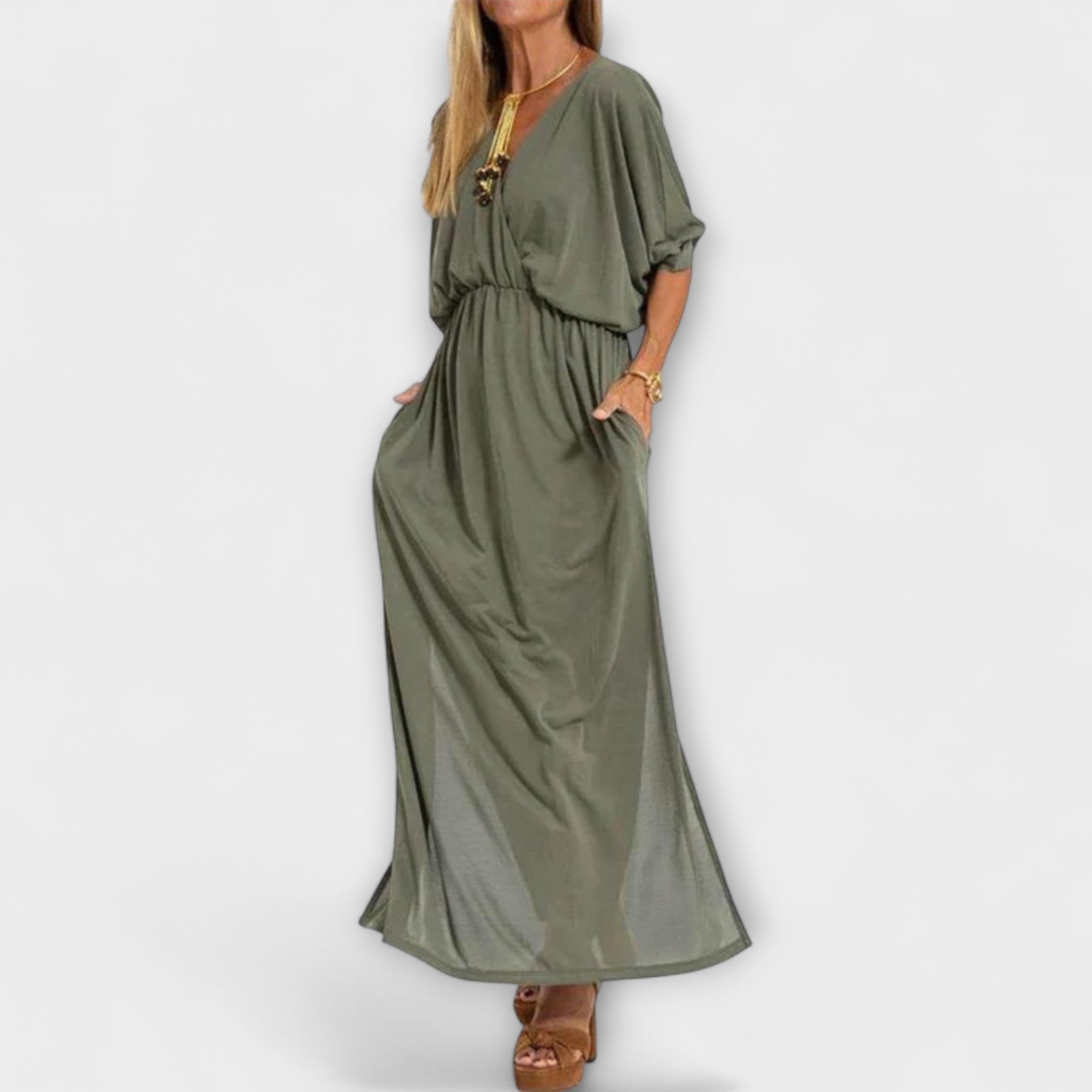 Lani - sukienka maxi w stylu vintage