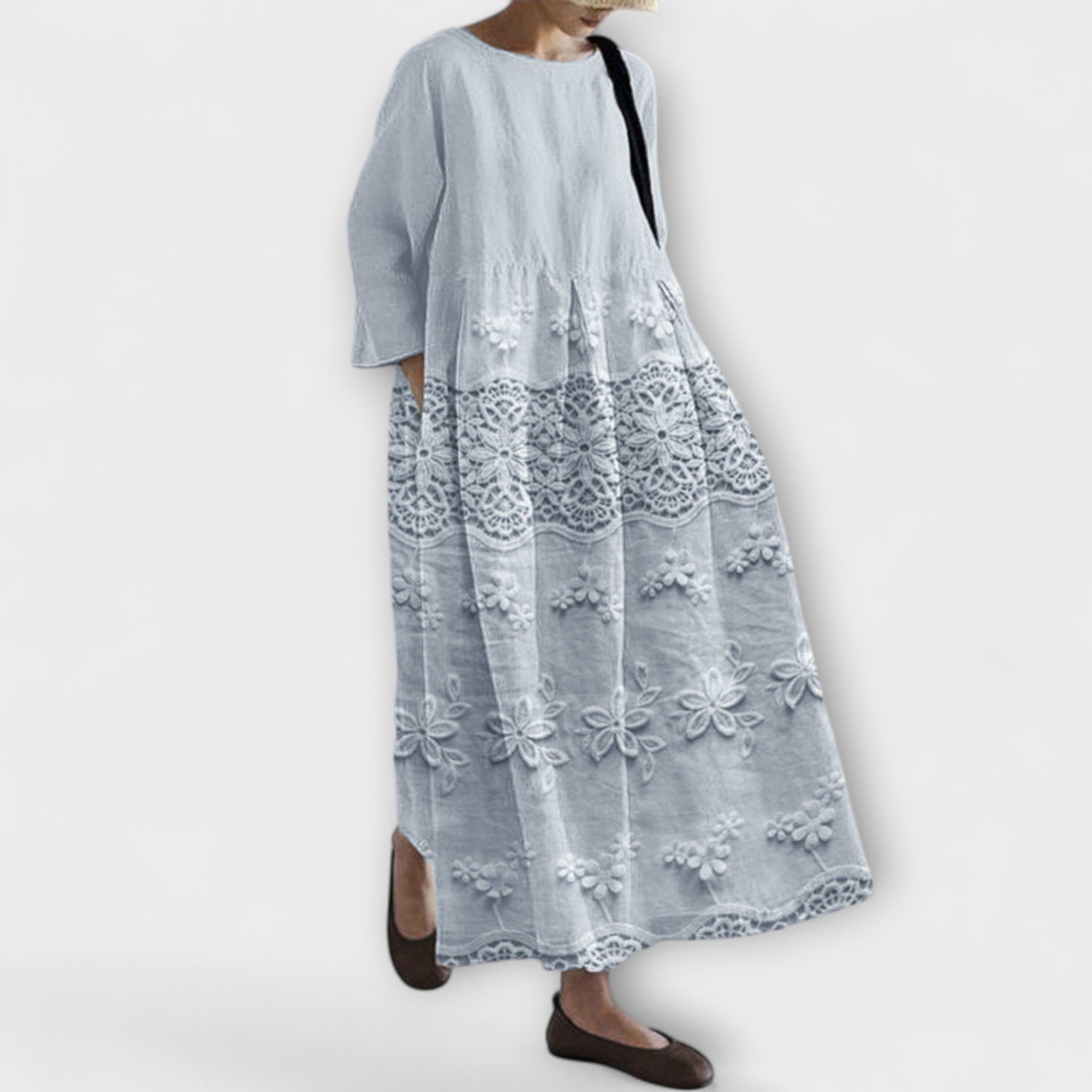 Isabella - sukienka z koronkowym wzorem