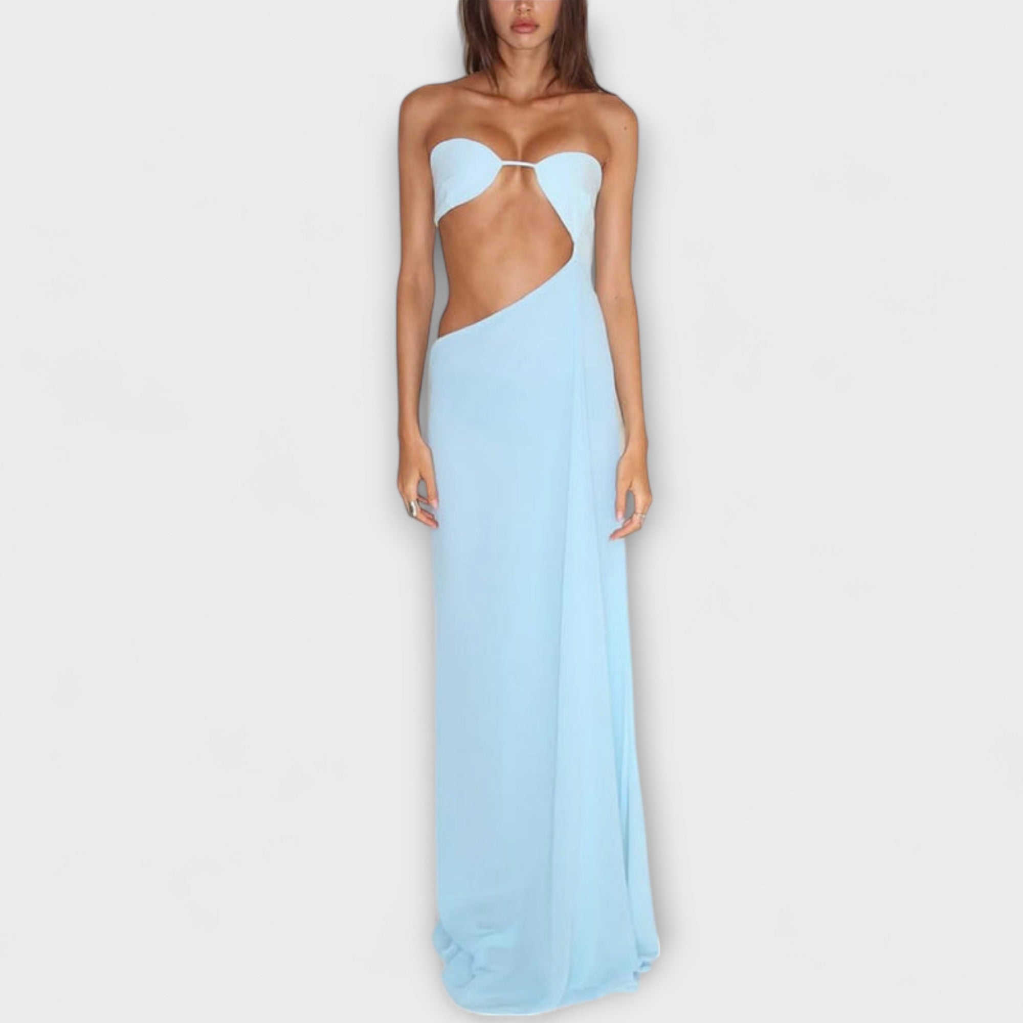 Isabella - Uwodzicielska suknia wieczorowa bez pleców