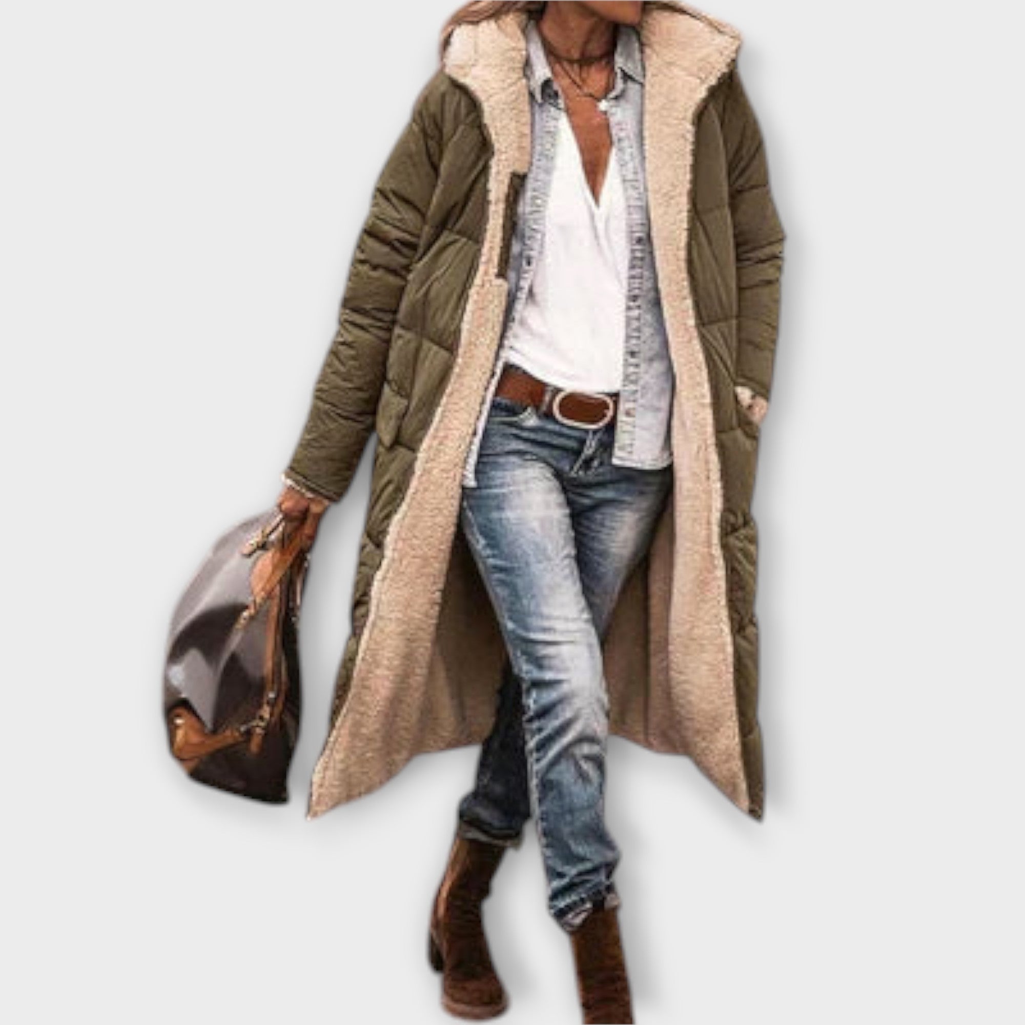 Kora - pluszowy futrzany p?aszcz