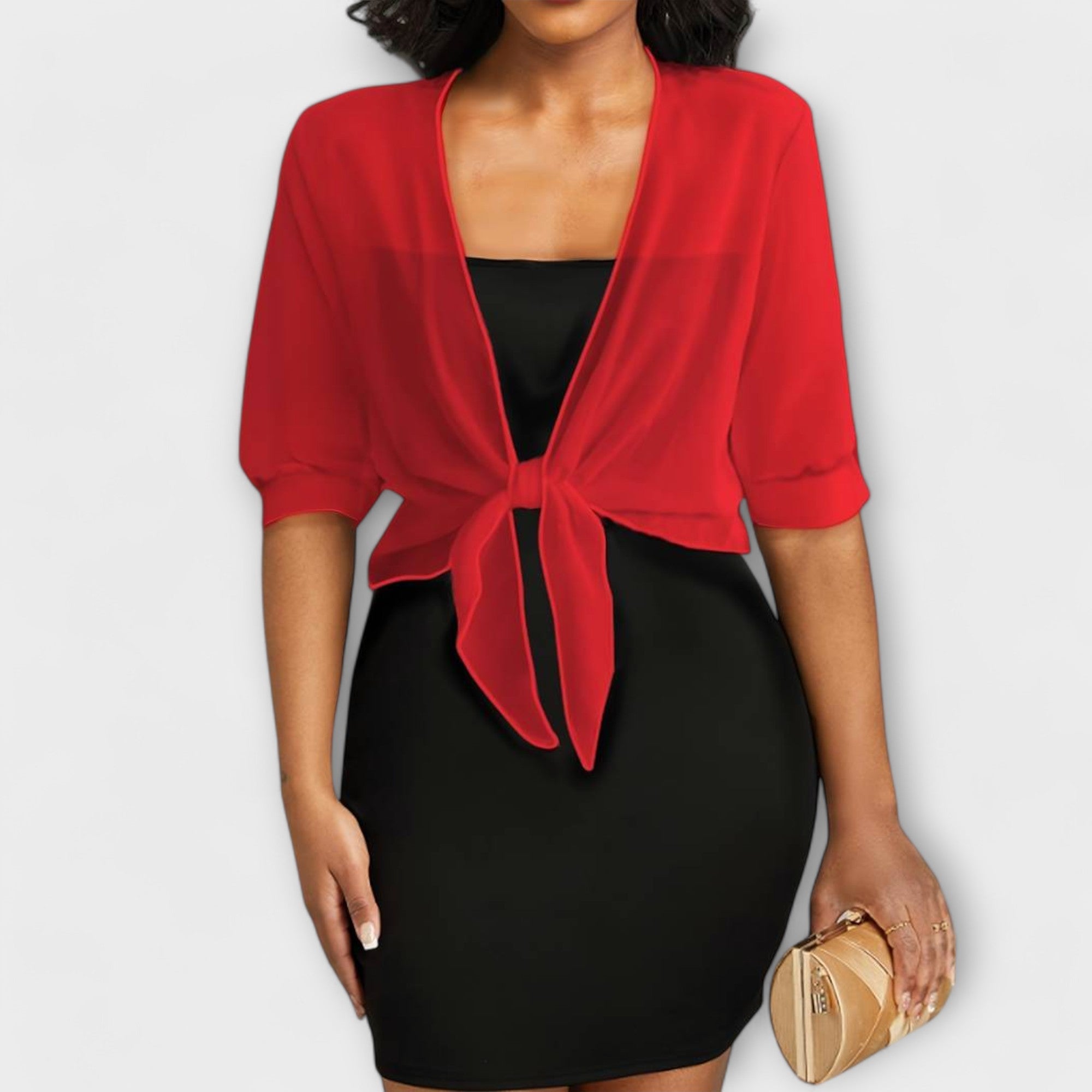 Olivia - Bluzka z odkrytym przodem