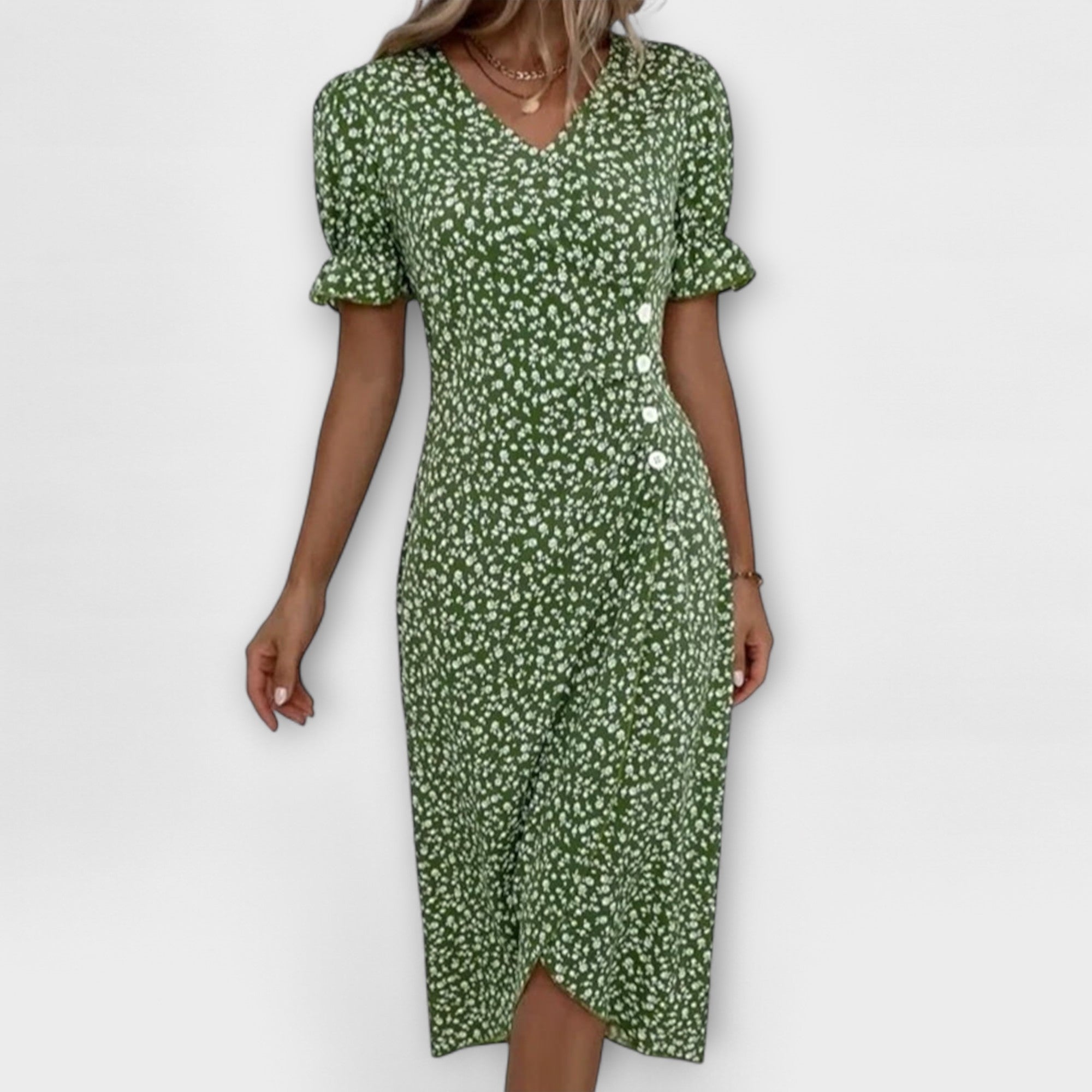 Leda - Elegancka i wygodna sukienka na lato