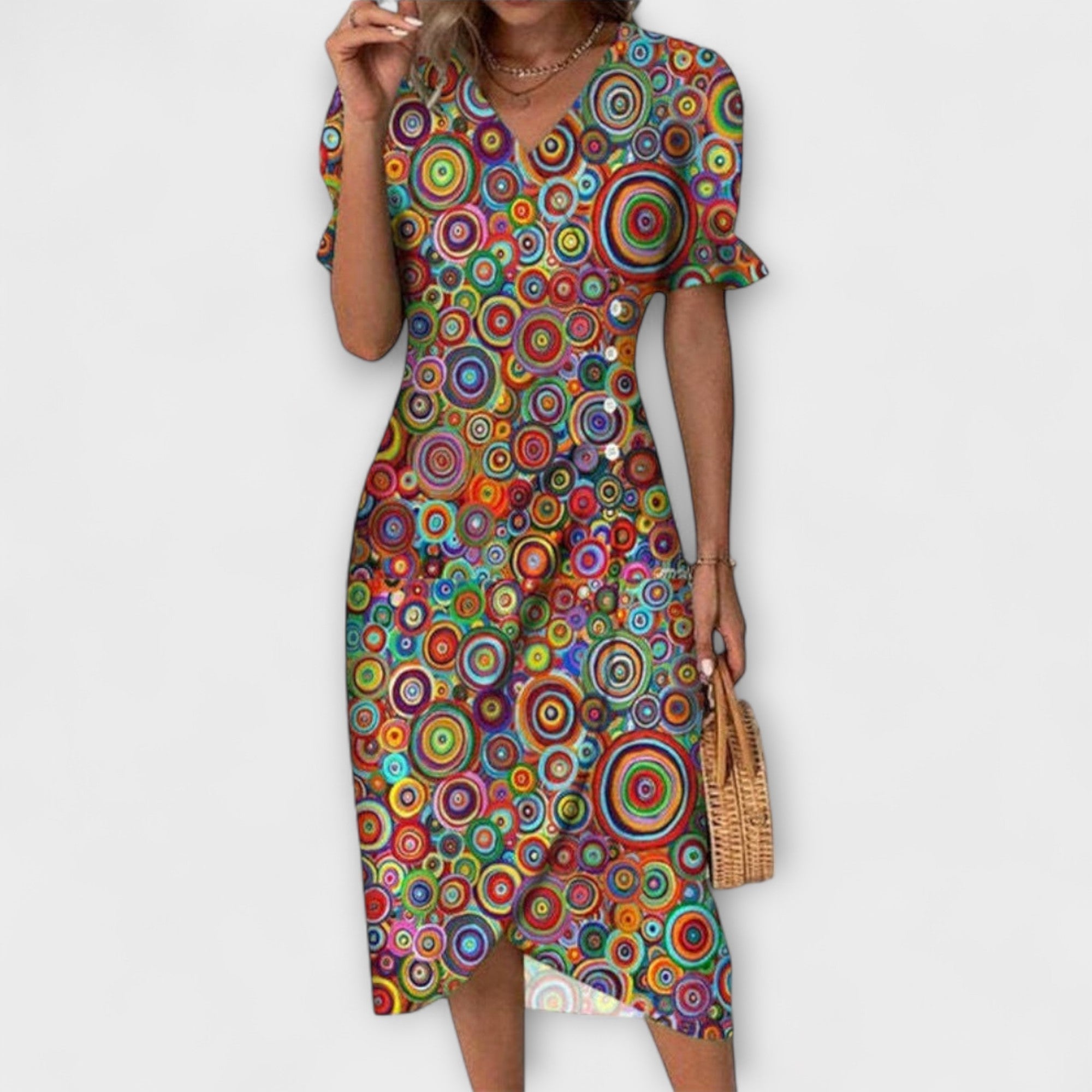 Leda - Elegancka i wygodna sukienka na lato