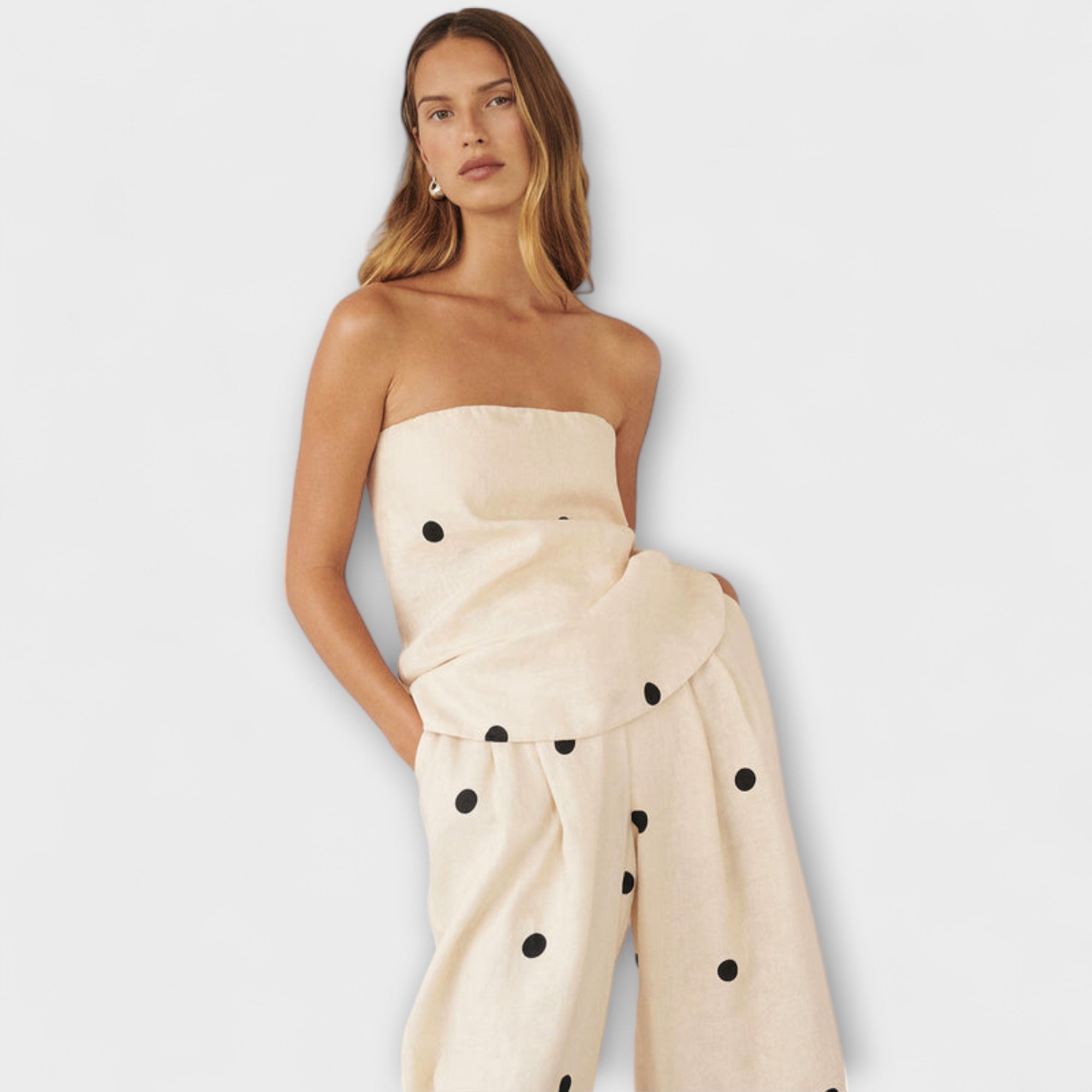 Gruzja - Kombinezon w kropki