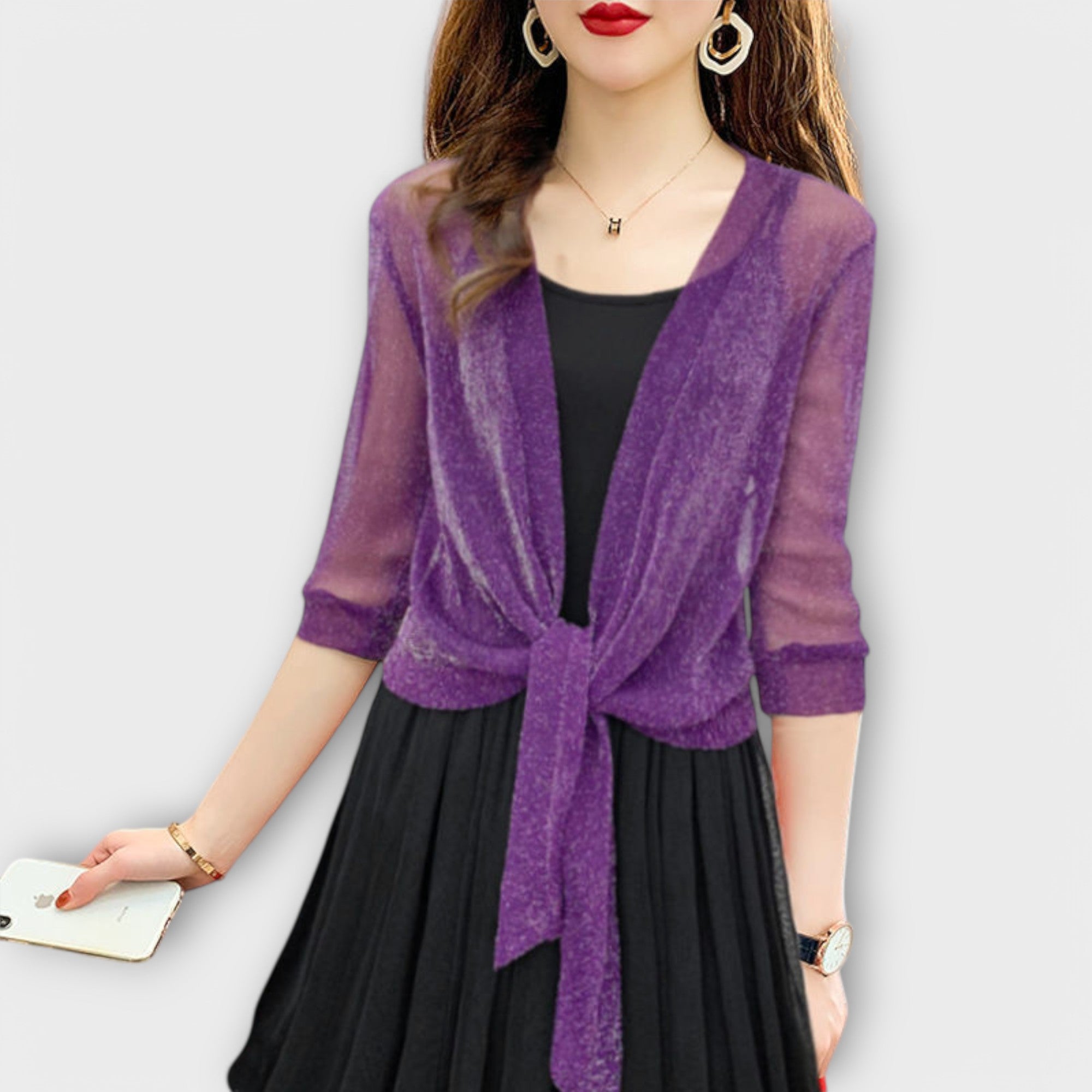 Olivia - Bluzka z odkrytym przodem