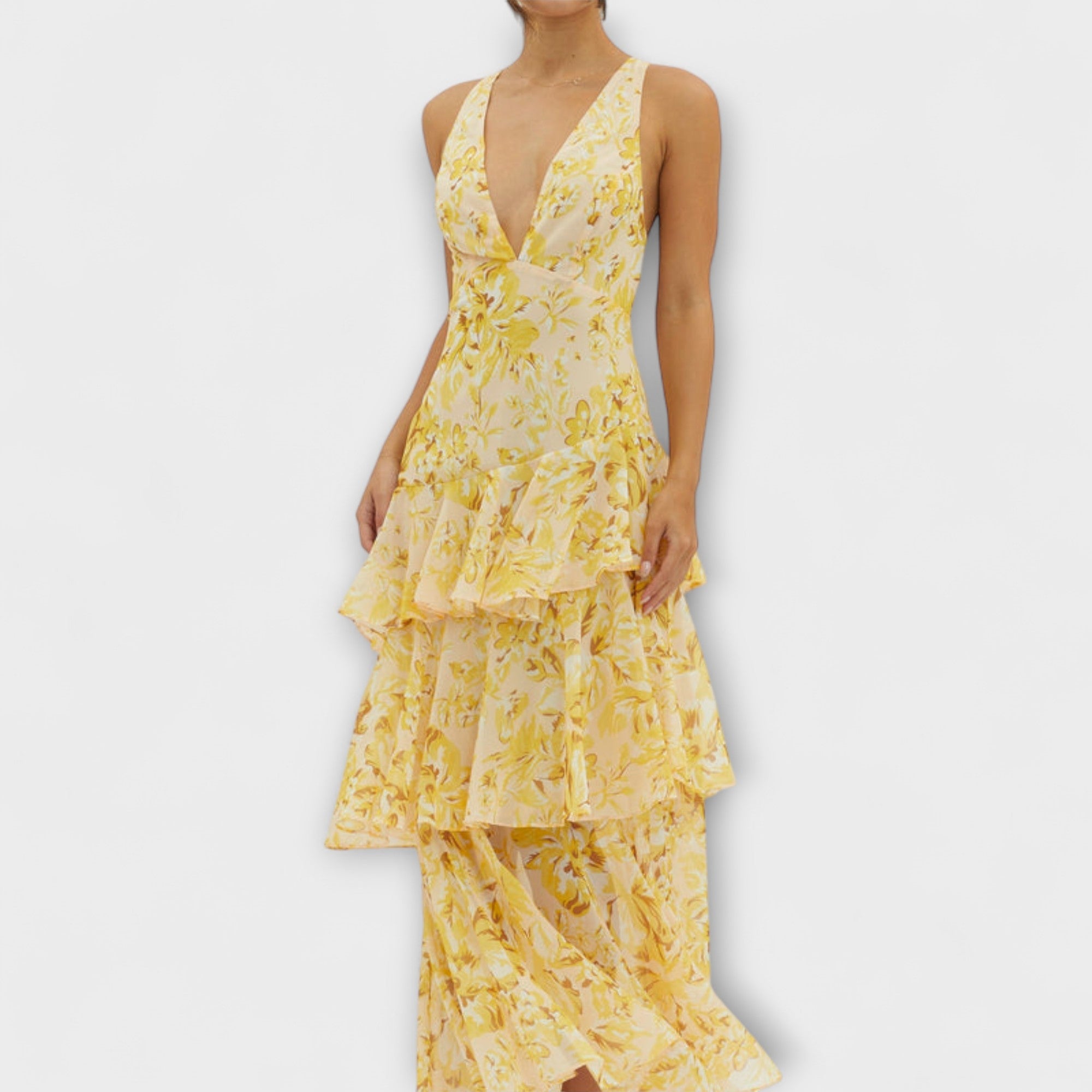 Faye - sukienka midi Bloom Shift