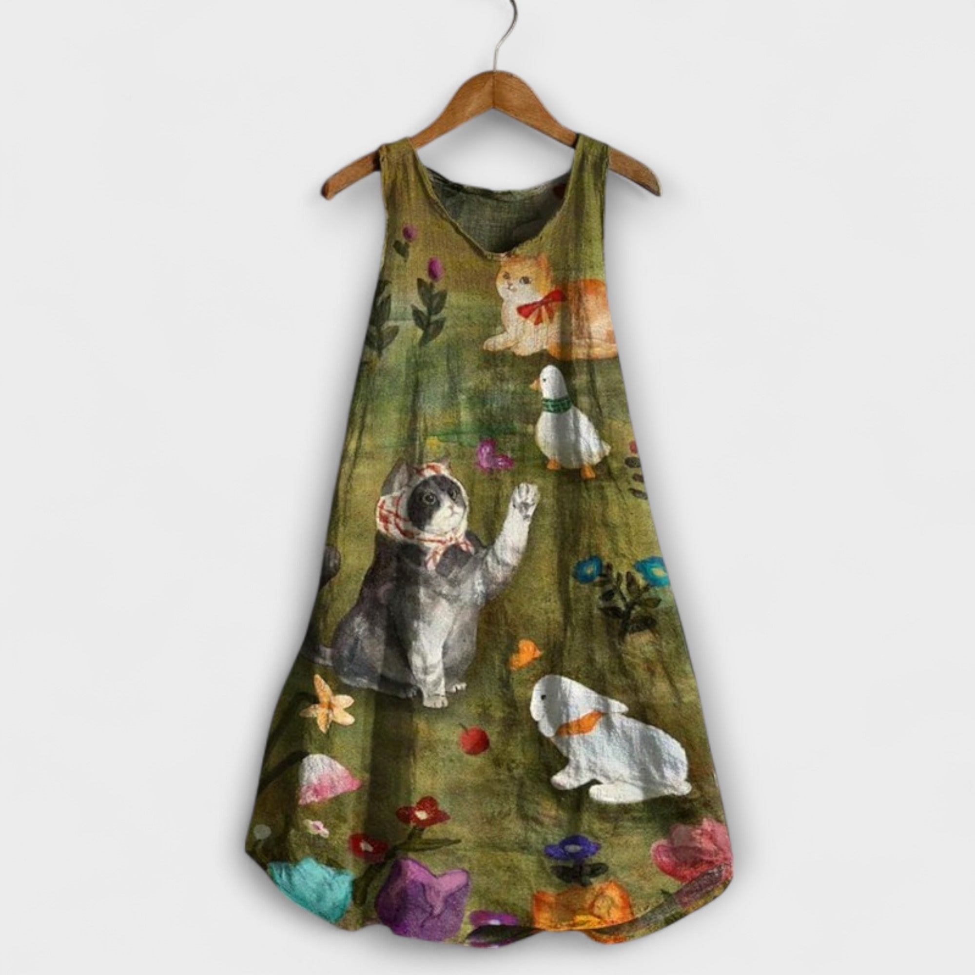 Elowen - Sukienka na rami?czkach