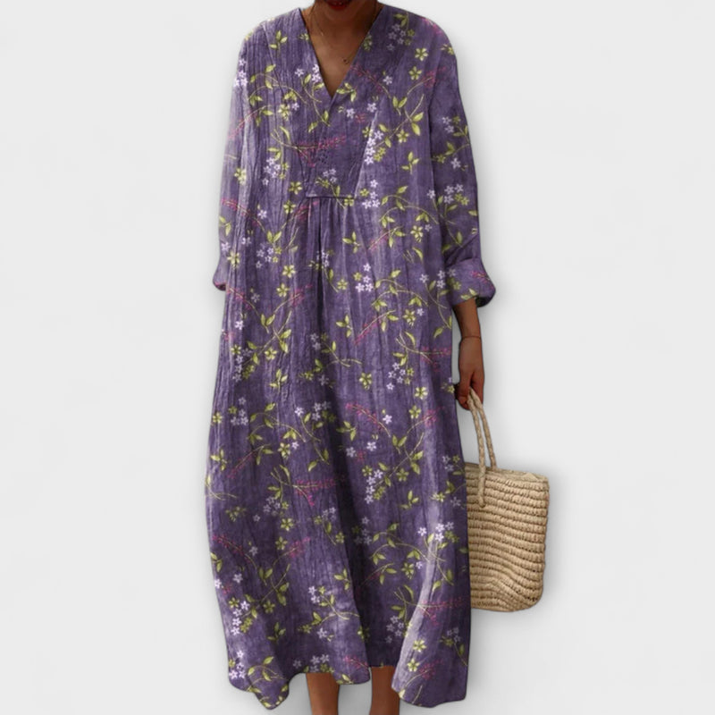 Elke •€" Codzienna sukienka do kolan