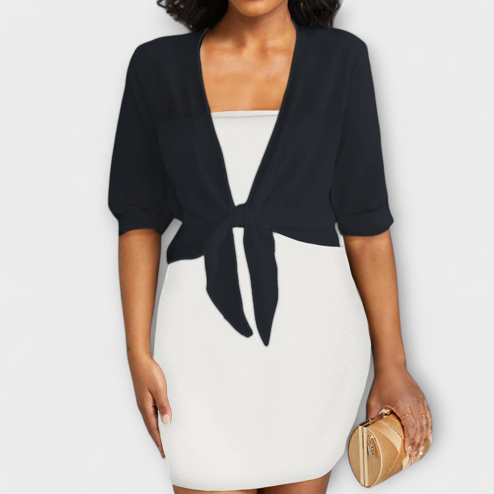 Olivia - Bluzka z odkrytym przodem