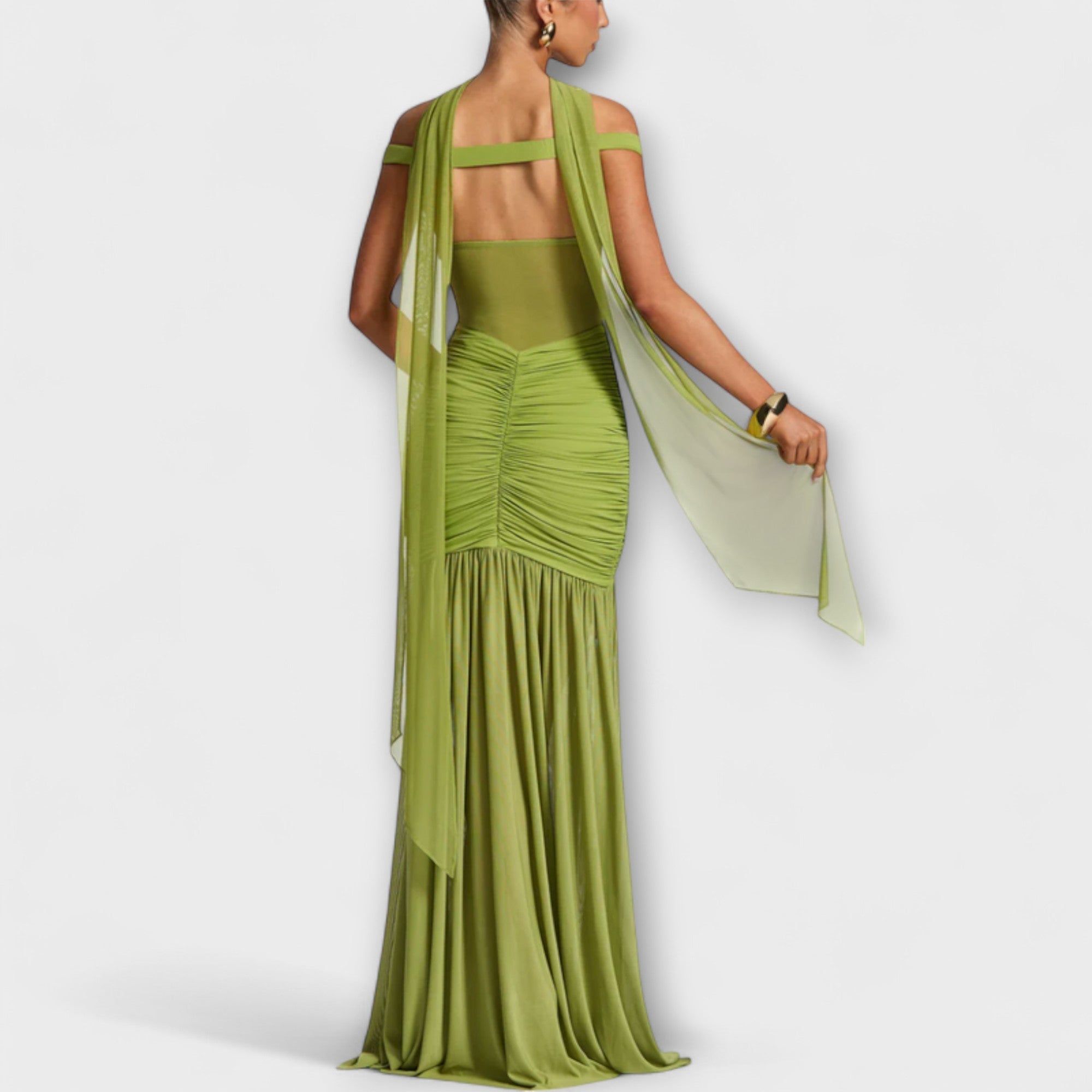 Therese •€" Sukienka z rozci?ciem i efektem wow