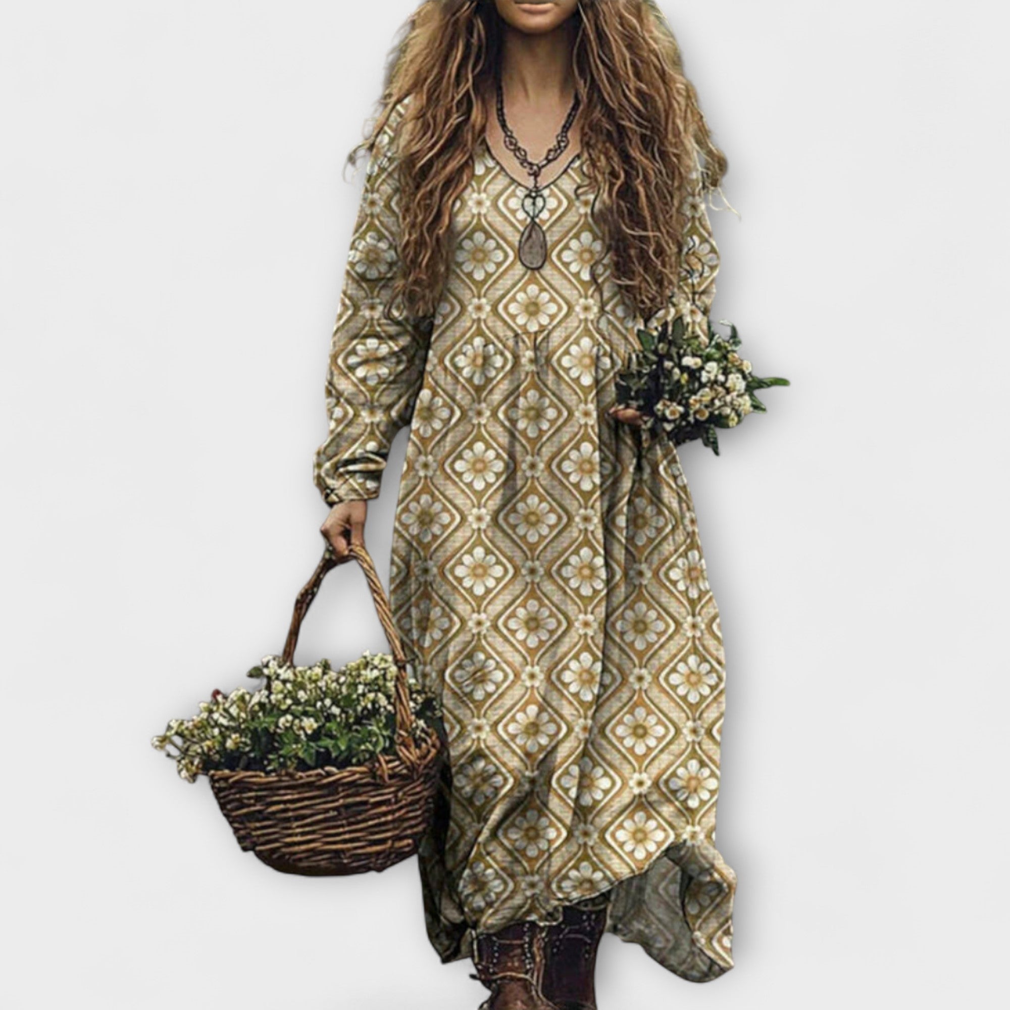 Juri - sukienka z d?ugim r?kawem