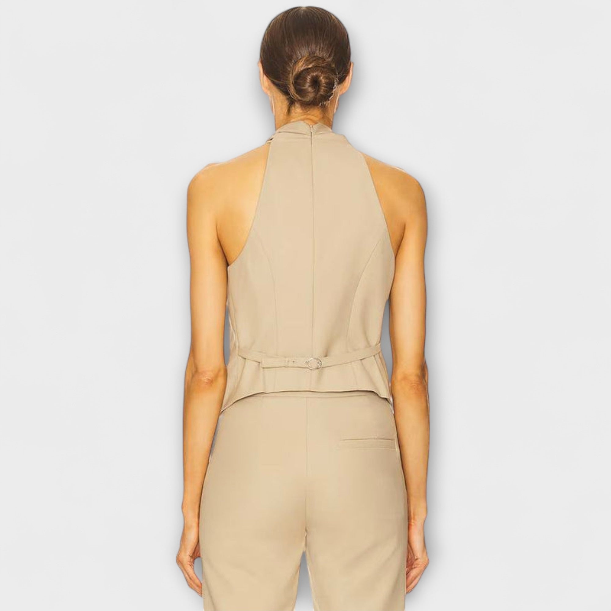 Czerwiec - Koszulka na rami?czkach z dekoltem typu halter